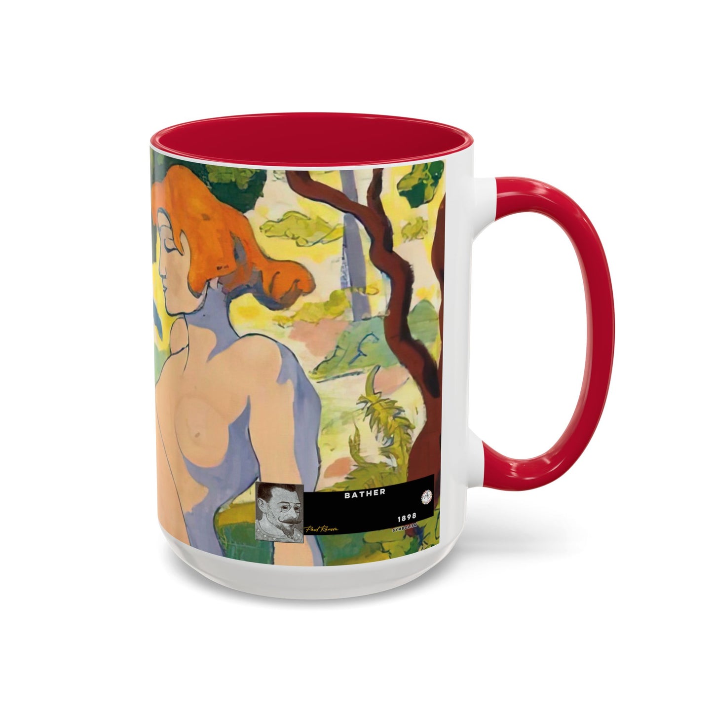 Ranson, Paul - Bather (1898) - Colorful Accent Mugs