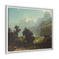 Bierstadt, Albert - Lake Lucerne (1858) - Matte Canvas, Framed