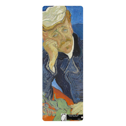Van Gogh, Vincent - Portrait of Dr. Paul Gachet (1890) - Rubber Yoga Mat