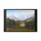 Bierstadt, Albert - The Rocky Mountains, Lander’s Peak (1863) - Matte Canvas, Framed
