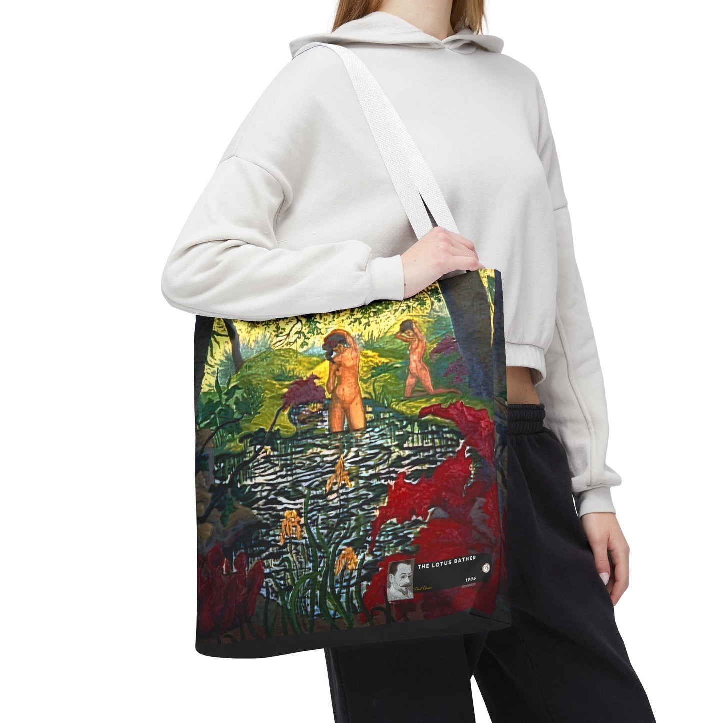 Ranson, Paul - The Lotus Bather (1906) - Tote Bag