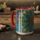 Pacio, Adam - Melek Taus Mandala - Colorful Accent Mugs
