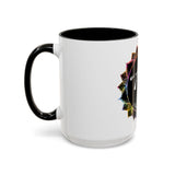 AdamPacio.com - Black Logo - Colorful Accent Mugs