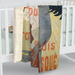 Toulouse-Lautrec, Henri - Moulin Rouge - La Goulue (1891) - Sherpa Fleece Blanket