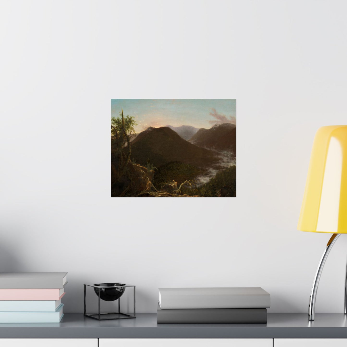 Cole. Thomas - Sunrise in the Catskills (1826) - Satin Posters