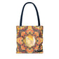 Filiger, Charles - Woman’s Head with Closed Eyes (1893) - Tote Bag