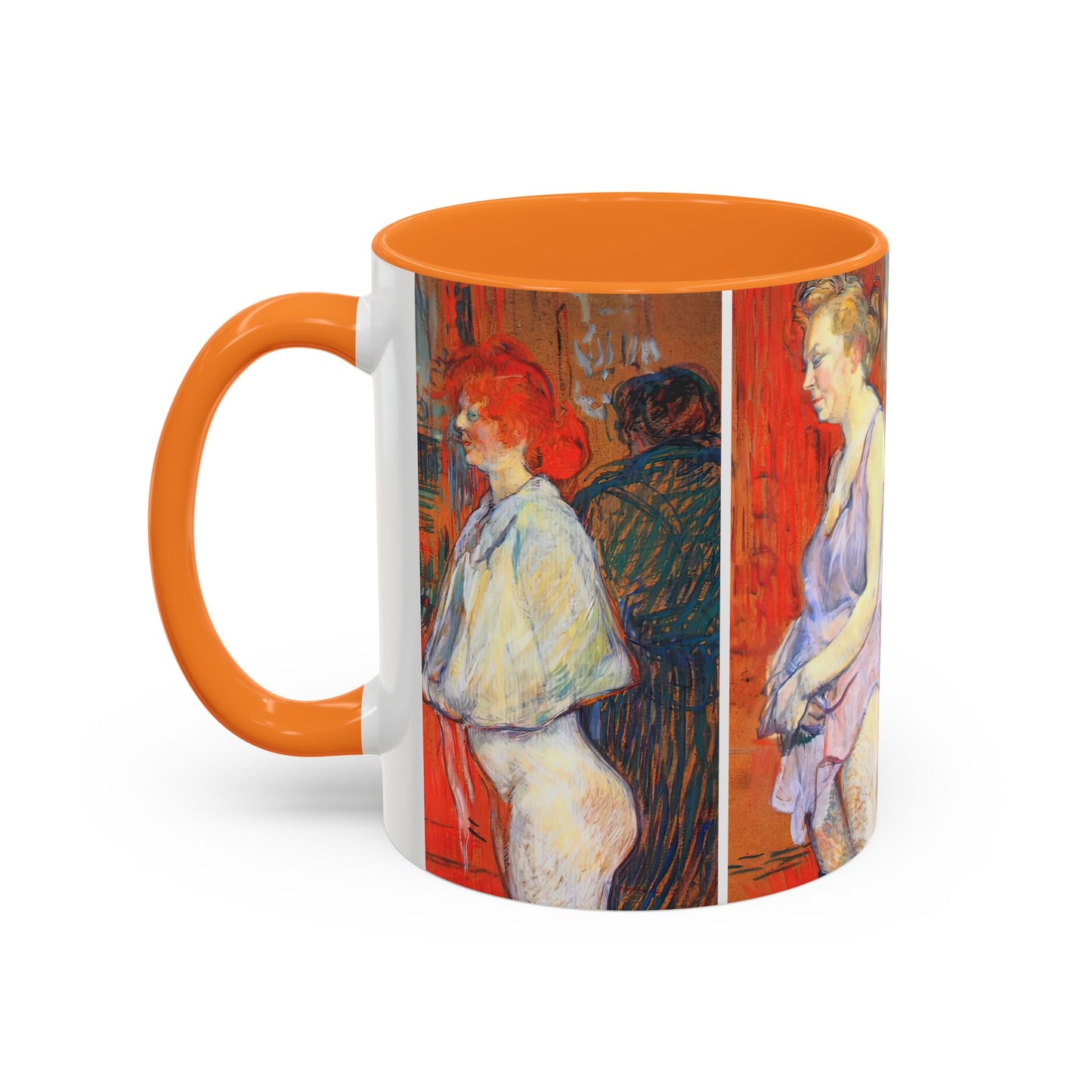 Toulouse-Lautrec, Henri - The Medical Inspection (1894) - Colorful Accent Mugs