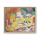 Matisse, Henri - The Joy of Life (1905) - Matte Canvas, Framed