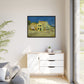 Van Gogh, Vincent - The Yellow House (1888) - Matte Canvas, Framed