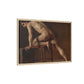 Courbet, Gustave - Study of a Nude Man (1840) - Matte Canvas, Framed