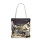 Courbet, Gustave - The Stone Breakers (1850) - Tote Bag