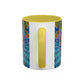 Pacio, Adam - Melek Taus Mandala - Colorful Accent Mugs