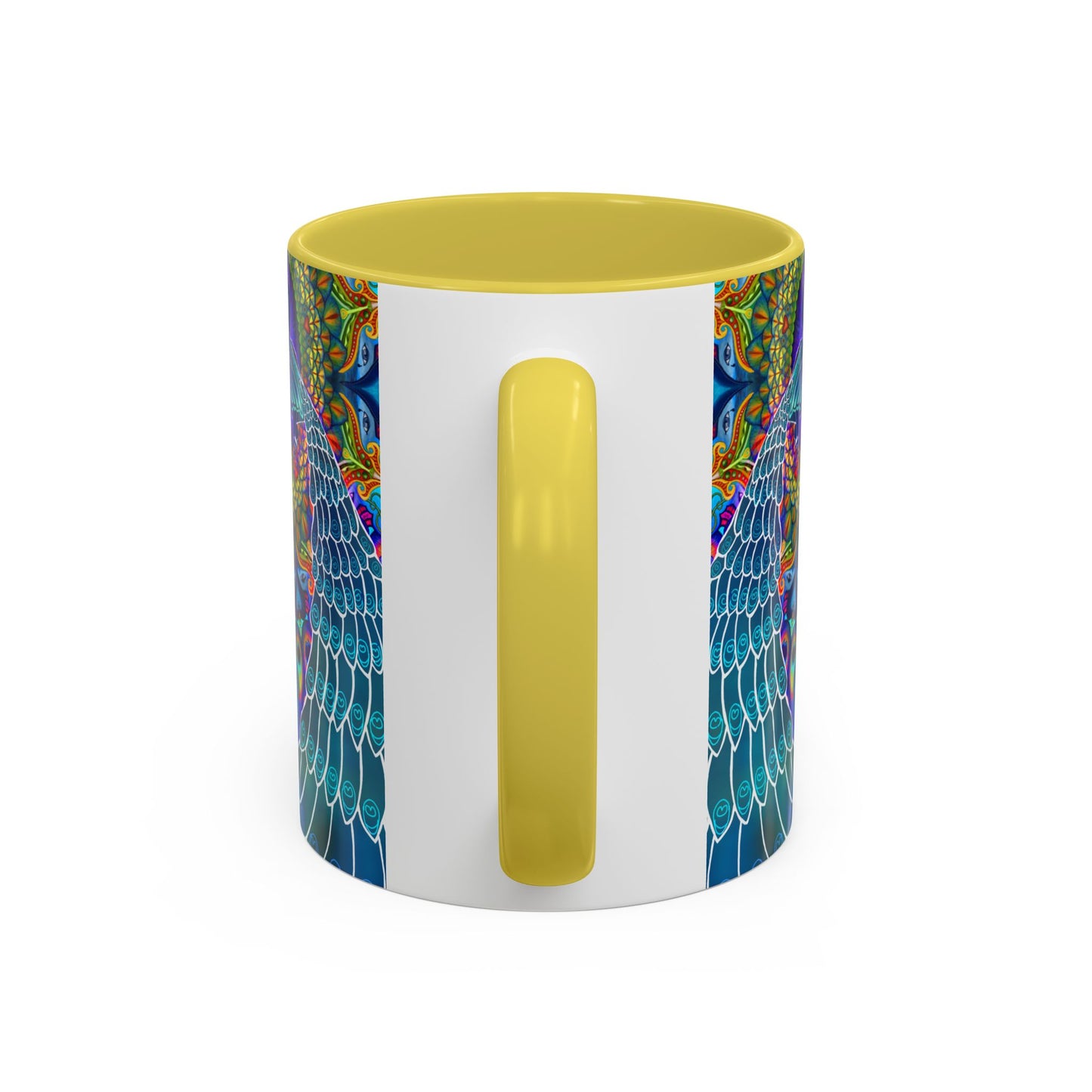 Pacio, Adam - Melek Taus Mandala - Colorful Accent Mugs