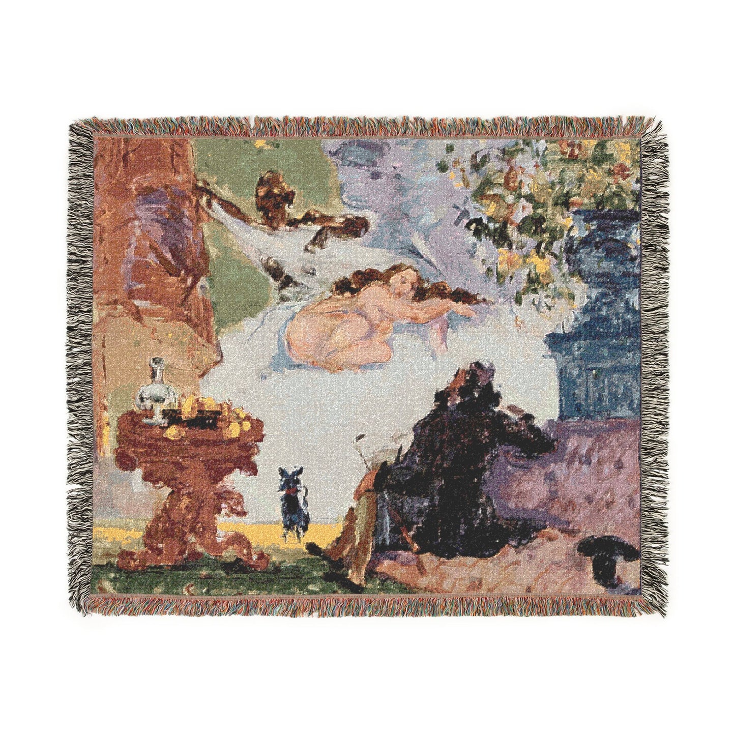 Cézanne, Paul - A Modern Olympia (1874) - Woven Blanket