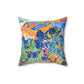 Derain, André - Mountains at Collioure (1905) - Suede Square Pillow