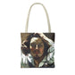 Courbet, Gustave - The Desperate Man (1843) - Tote Bag