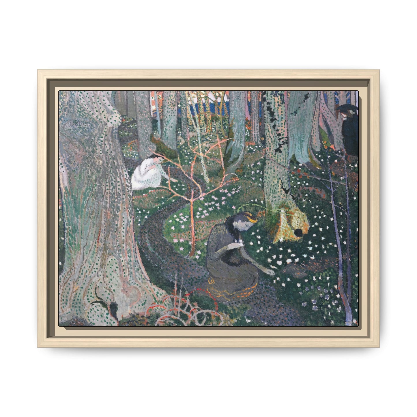 Denis, Maurice - April (1892) - Matte Canvas, Framed