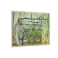 Morisot, Berthe - Eugene Manet on the Isle of Wight (1875) - Matte Canvas, Framed