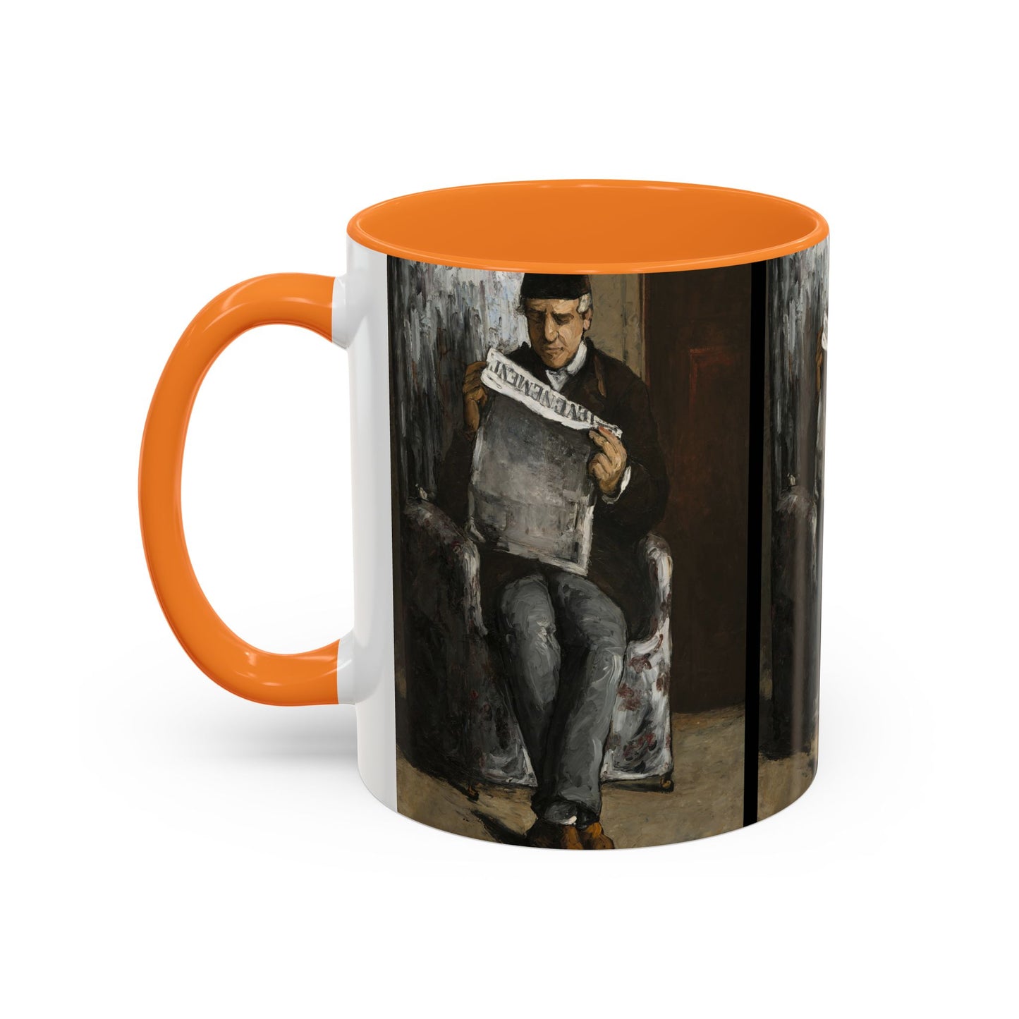 Cézanne, Paul - The Artist’s Father (1866) - Colorful Accent Mugs