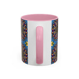 Emerald Arrows Mandala - Colorful Accent Mugs