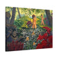 Ranson, Paul - The Lotus Bather (1906) - Canvas Block, unframed