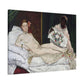 Manet, Édouard - Olympia (1870) - Canvas Block, unframed