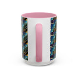 Obsidian Grandmothers Mandala - Colorful Accent Mugs