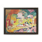 Matisse, Henri - The Joy of Life (1905) - Matte Canvas, Framed