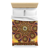 Lion Summer Mandala - Microfiber Duvet Cover