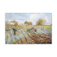 Pissarro, Camille - Hoarfrost (1873) - Canvas Block, unframed