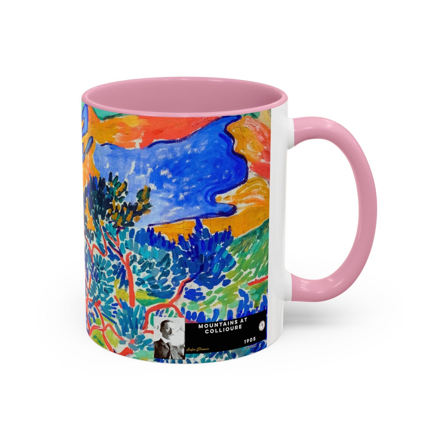 Derain, André - Mountains at Collioure (1905) - Colorful Accent Mugs