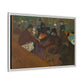 Toulouse-Lautrec, Henri - At the Moulin Rouge (1892) - Matte Canvas, Framed