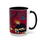 Matisse, Henri - The Dessert Harmony in Red (1908) - Colorful Accent Mugs