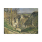Cézanne, Paul - The House of the Hanged Man (1874) - Canvas Block, unframed