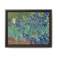 Van Gogh, Vincent - Irises (1889) - Matte Canvas, Framed