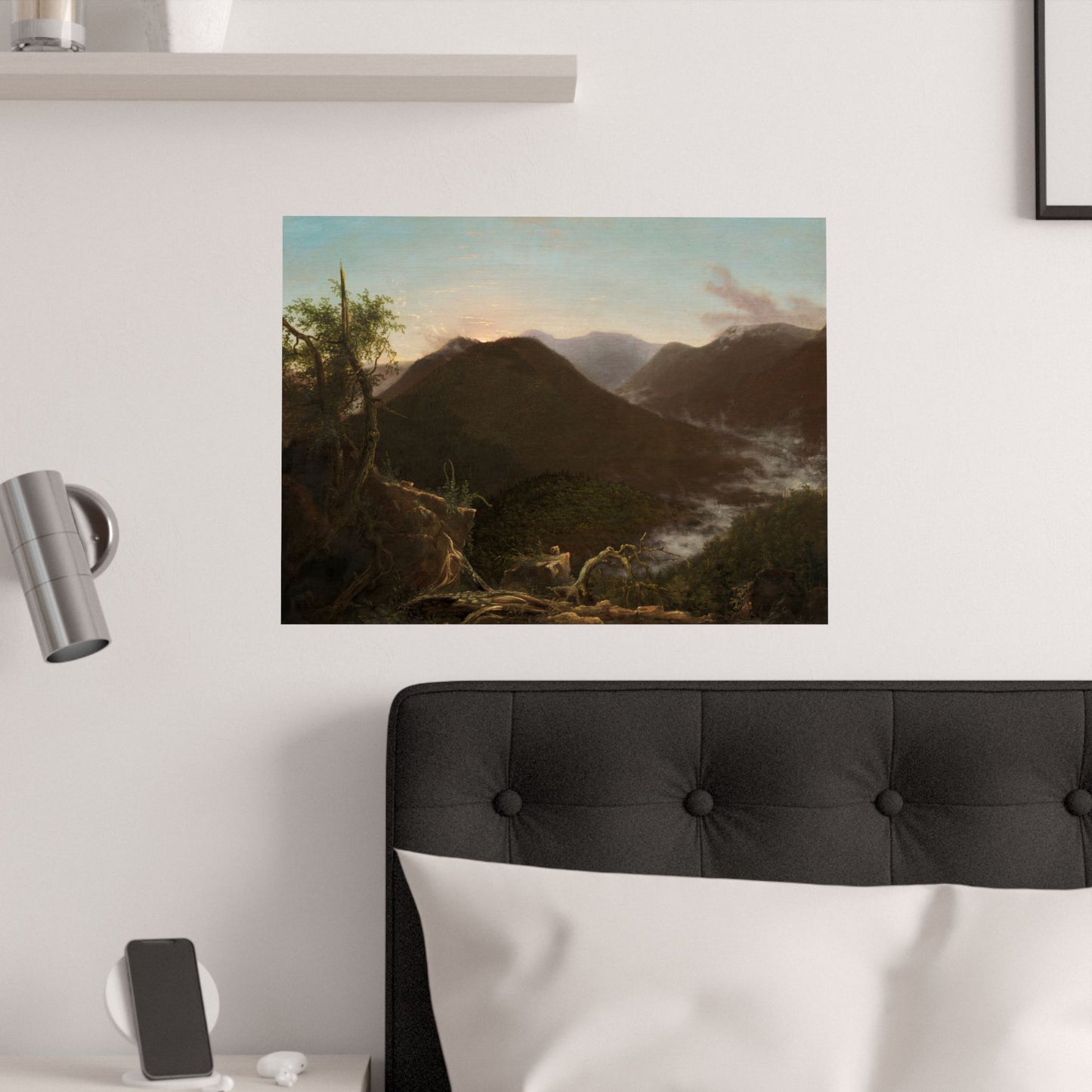 Cole. Thomas - Sunrise in the Catskills (1826) - Satin Posters