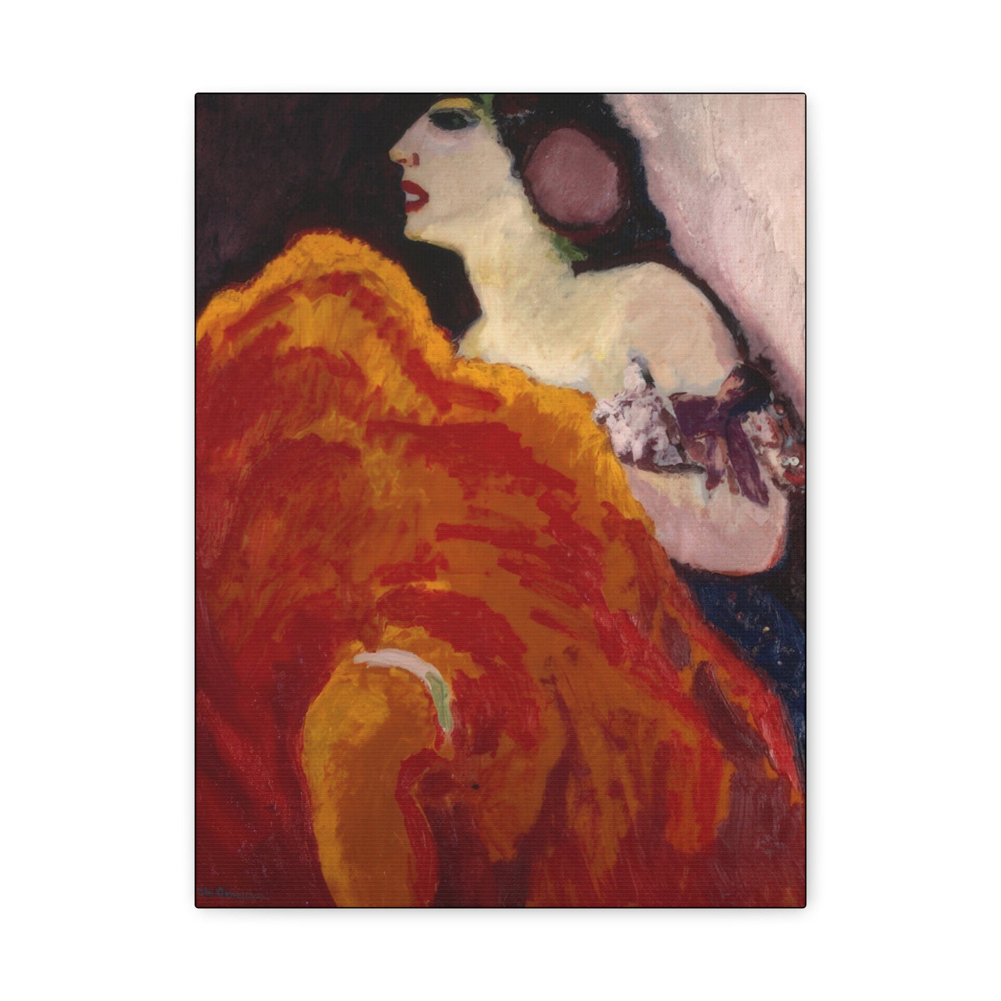 Van Dongen, Kees - The Red Dancer (1907) - Canvas Block, unframed