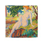 Ranson, Paul - Bather (1898) - Microfiber Duvet Cover