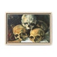 Cézanne, Paul - Pyramid of Skulls (1901) - Matte Canvas, Framed