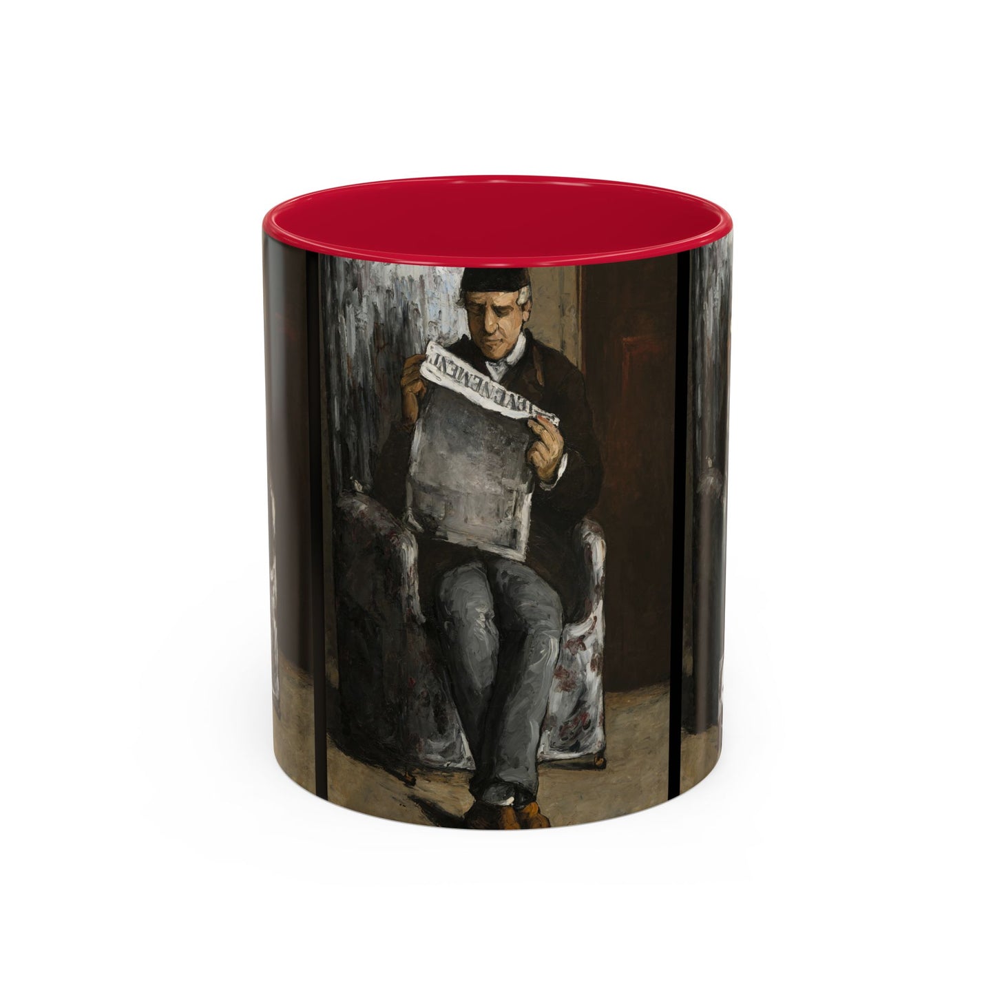 Cézanne, Paul - The Artist’s Father (1866) - Colorful Accent Mugs