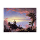 Church, Frederic Edwin - Above the Clouds at Sunrise  (1849) - Satin Posters