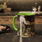 Courbet, Gustave - The Stone Breakers (1850) - Colorful Accent Mugs