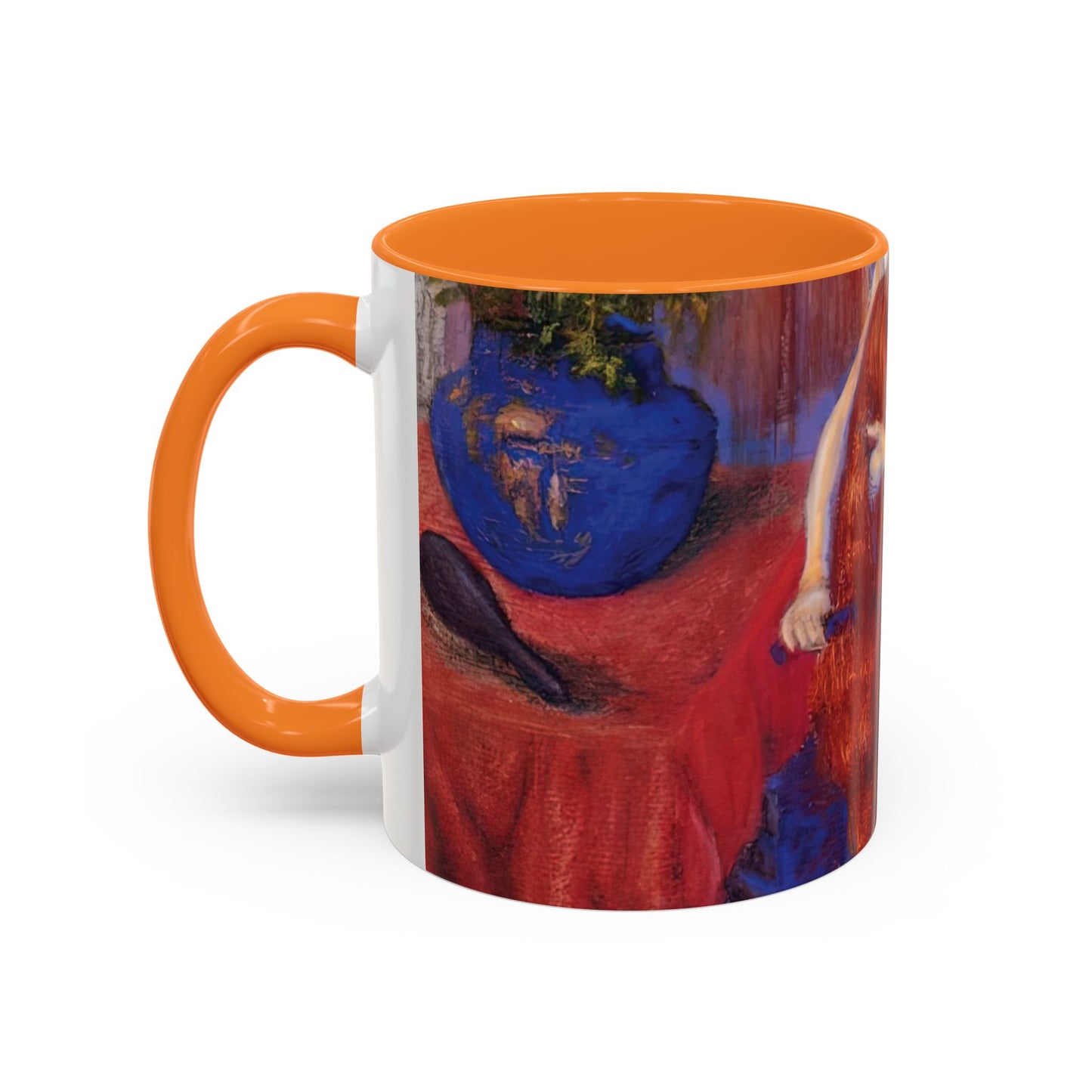 Ranson, Paul - The Golden Head of Hair (1909) - Colorful Accent Mugs