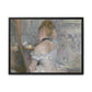 Morisot, Berthe - Woman at Her Toilette (1880) - Matte Canvas, Framed