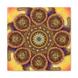 Lion Summer Mandala A - Canvas
