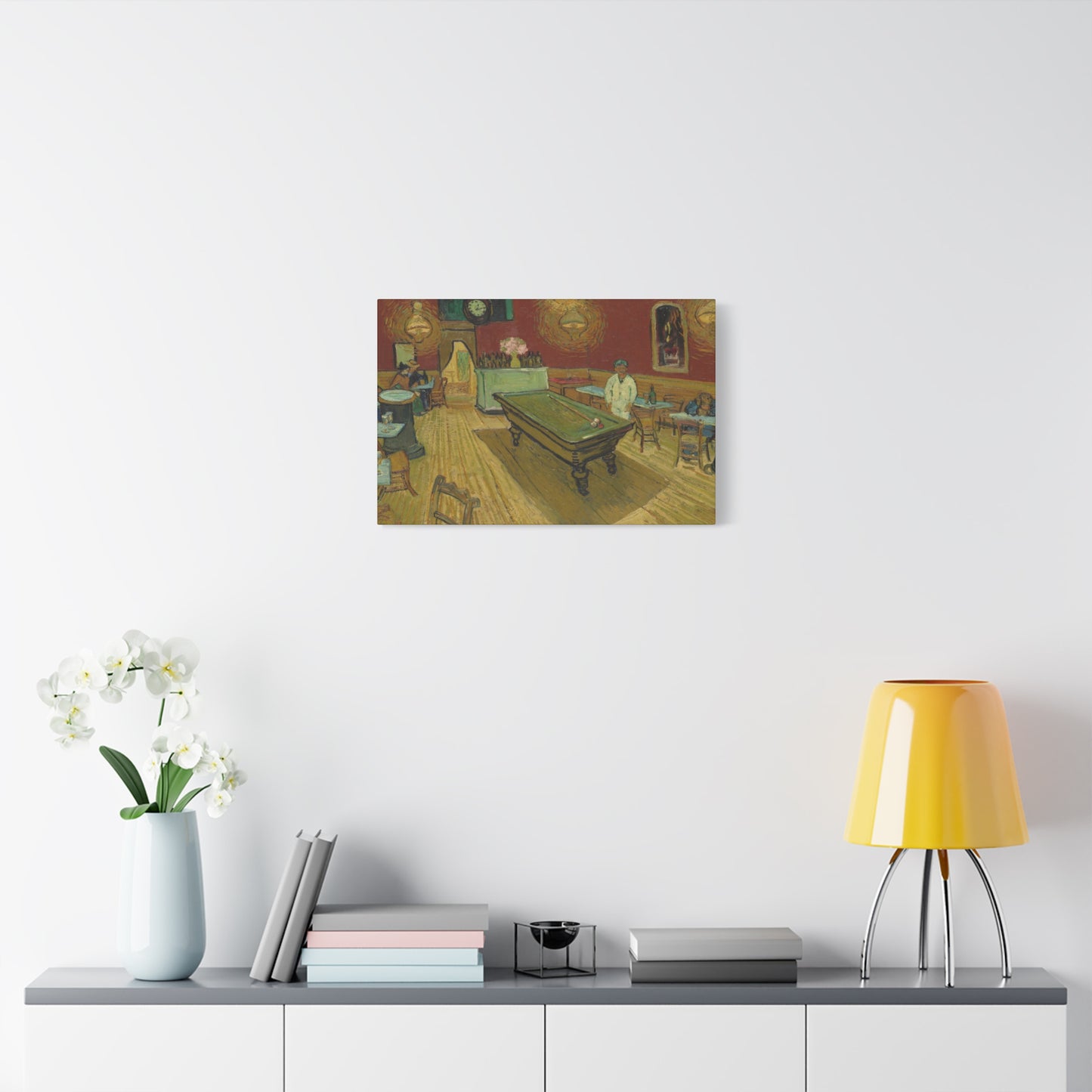 Van Gogh, Vincent - The Night Cafe (1888) - Canvas Block, unframed