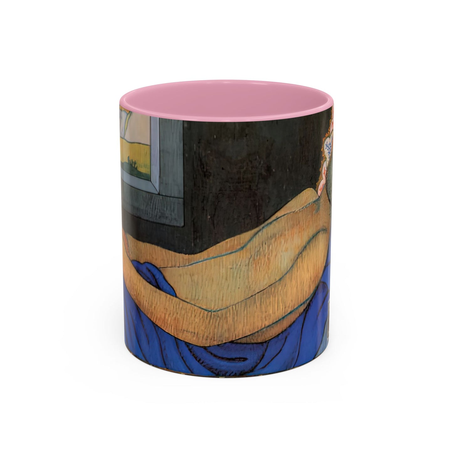 Filiger, Charles - The Recumbent Christ (1895) - Colorful Accent Mugs
