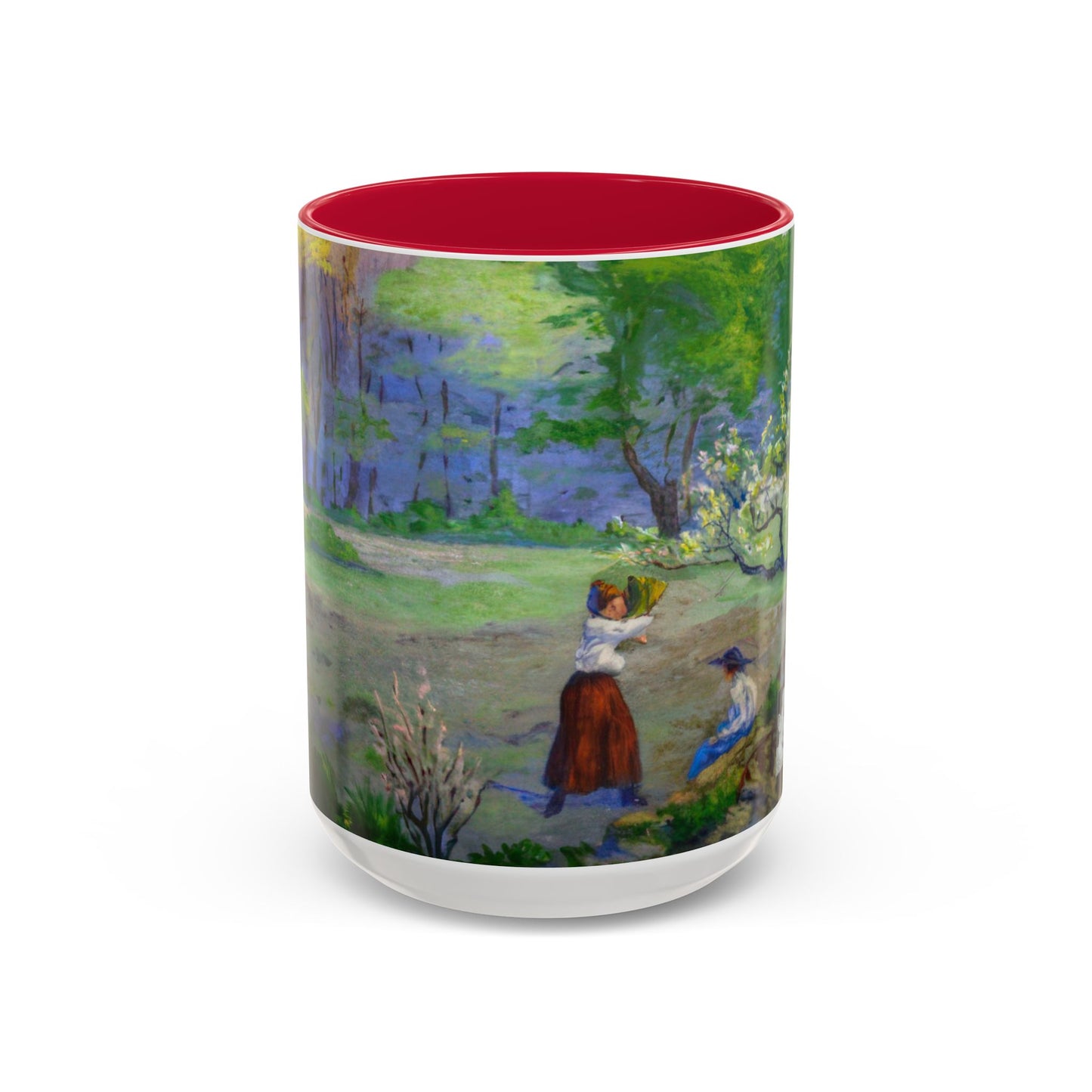 Ranson, Paul - Picking Flowers (1890) - Colorful Accent Mugs