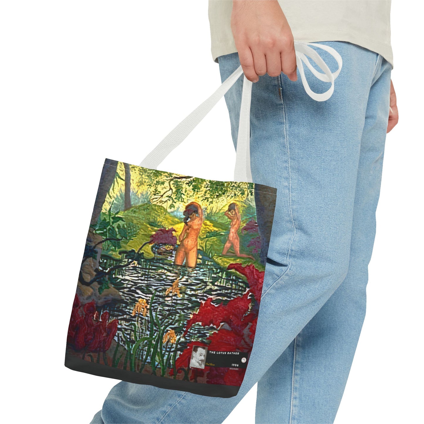 Ranson, Paul - The Lotus Bather (1906) - Tote Bag