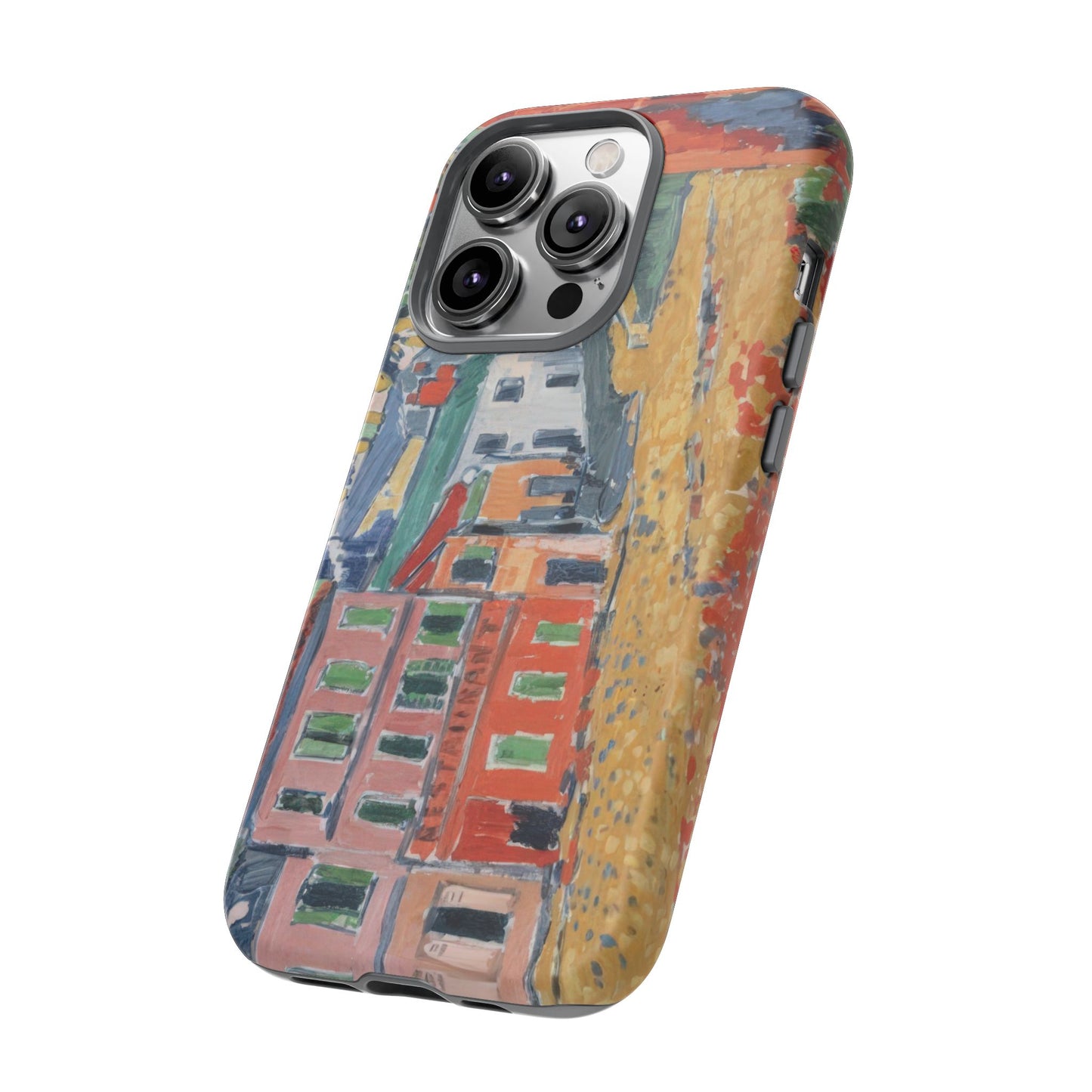 de Vlaminck, Maurice - Restaurant de la Machine à Bougival (1905) - Tough Phone Cases